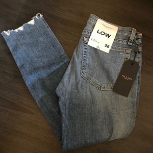 Rag & Bone Dre low rise boyfriend jeans